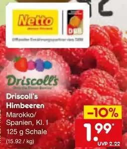 Netto Marken-Discount Driscoll's Himbeeren Angebot