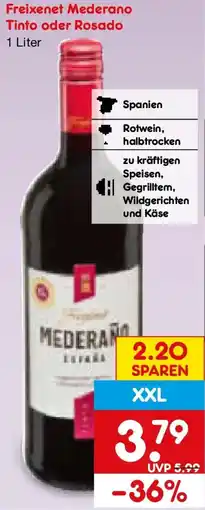 Netto Marken-Discount Freixenet Mederano Tinto oder Rosado Angebot