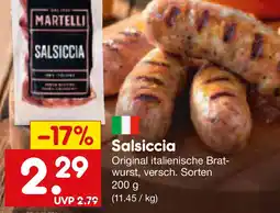 Netto Marken-Discount MARTELLI Salsiccia Angebot