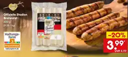 Netto Marken-Discount Offizielle Stadion Bratwurst Angebot