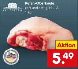 Netto Marken-Discount GUT PONHOLZ Puten-Oberkeule Angebot