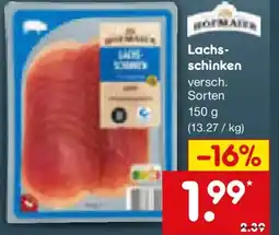 Netto Marken-Discount Hofmaier Lachsschinken Angebot