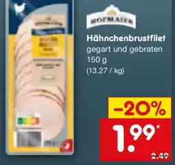 Netto Marken-Discount Hofmaier Hähnchenbrustfilet Angebot