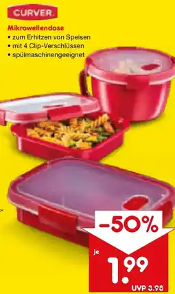 Netto Marken-Discount CURVER Mikrowellendose Angebot