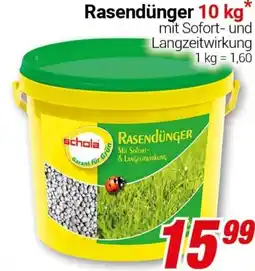 CENTERSHOP schola Rasendünger Angebot