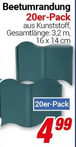 CENTERSHOP Beetumrandung Angebot