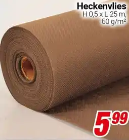 CENTERSHOP Heckenvlies Angebot