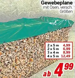 CENTERSHOP Gewebeplane Angebot