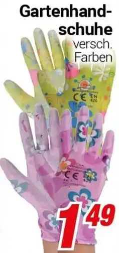 CENTERSHOP Gartenhandschuhe Angebot
