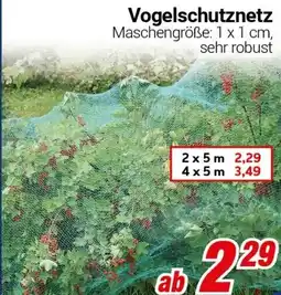 CENTERSHOP Vogelschutznetz Angebot