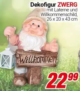 CENTERSHOP Dekofigur ZWERG Angebot