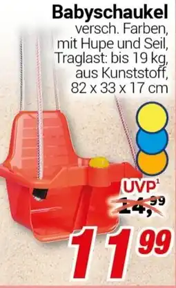 CENTERSHOP Babyschaukel Angebot