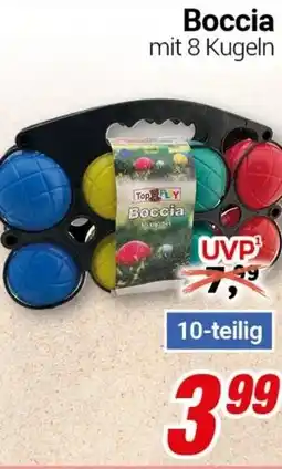 CENTERSHOP Boccia mit 8 Kugeln Angebot