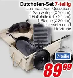 CENTERSHOP Dutchofen-Set 7-teilig Angebot