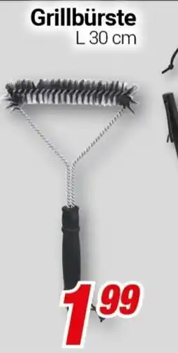 CENTERSHOP Grillbürste L 30 cm Angebot