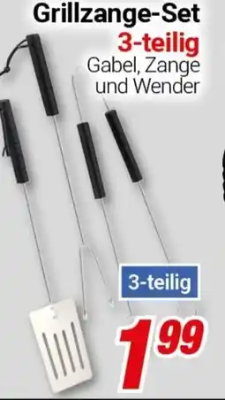 CENTERSHOP Grillzange-Set 3-teilig Angebot