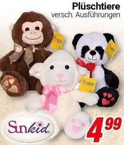 CENTERSHOP Sinkid Plüschtiere Angebot