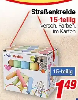 CENTERSHOP Straßenkreide 15-teilig Angebot