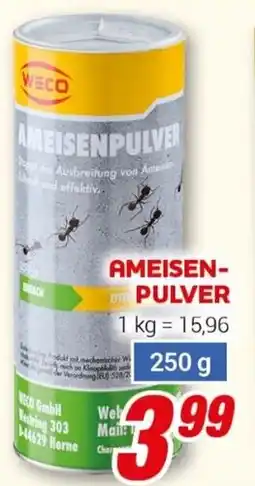 CENTERSHOP Weco ameisenpulver Angebot
