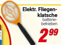 CENTERSHOP Elektr. Fliegenklatsche Angebot