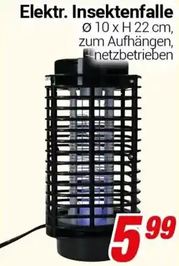 CENTERSHOP Elektr. Insektenfalle Angebot