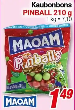 CENTERSHOP Kaubonbons PINBALL Angebot