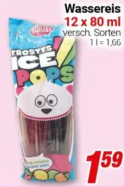 CENTERSHOP Wassereis Angebot