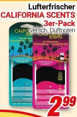 CENTERSHOP Lufterfrischer CALIFORNIA SCENTS Angebot