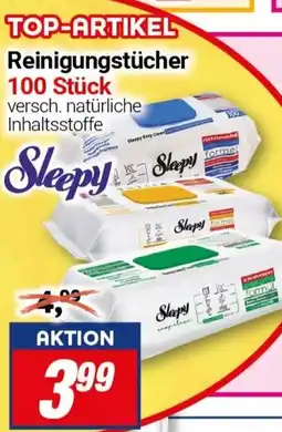 CENTERSHOP Reinigungstücher 100 Stück Angebot