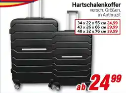 CENTERSHOP Hartschalenkoffer Angebot