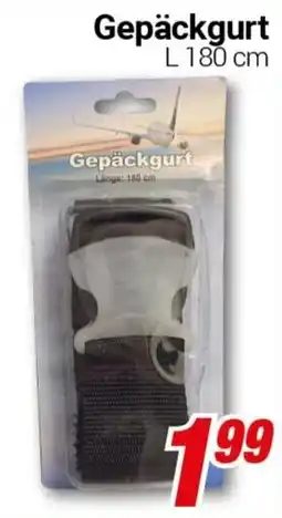 CENTERSHOP Gepäckgurt L 180 cm Angebot