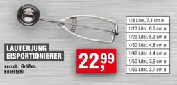 Handelshof LAUTERJUNG EISPORTIONIERER Angebot