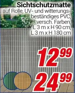 CENTERSHOP Sichtschutzmatte Angebot