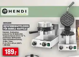 Handelshof HENDI ROTATIONSWAFFELEISEN FÜR BUBBLE-WAFFELN Angebot