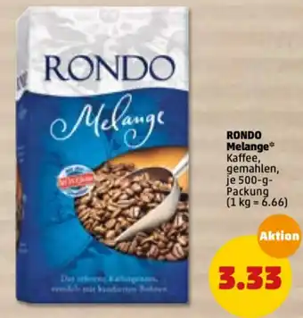 PENNY Rondo Melange 500g Angebot