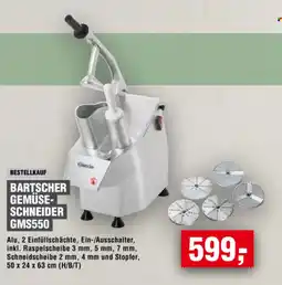 Handelshof BARTSCHER GEMÜSE- SCHNEIDER GMS550 Angebot
