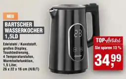 Handelshof BARTSCHER WASSERKOCHER 1,5LD Angebot