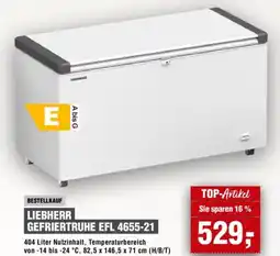 Handelshof LIEBHERR GEFRIERTRUHE EFL 4655-21 Angebot