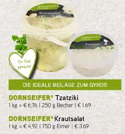 Dornseifer DORNSEIFERS Tzatziki o. Krautsalat Angebot