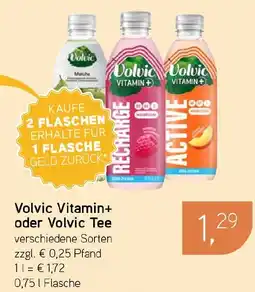 Dornseifer Volvic Vitamin+ oder Volvic Tee Angebot