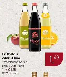 Dornseifer Fritz-Kola oder -Limo Angebot