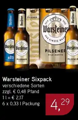 Dornseifer Warsteiner Sixpack Angebot