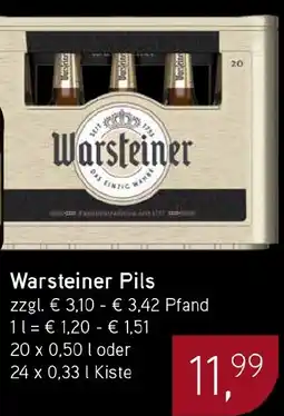 Dornseifer Warsteiner Pils Angebot
