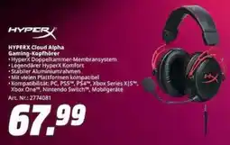 MediaMarkt HYPERX Cloud Alpha Gaming-Kopfhörer Angebot