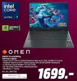 MediaMarkt OMEN 16-am0369ng Gaming-Laptop Angebot