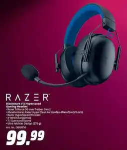 MediaMarkt RAZER Blackshark V X Hyperspeed Gaming-Headset Angebot