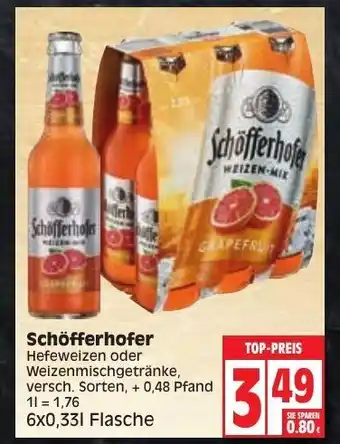 Edeka Schofferhofer 6*330ml Angebot