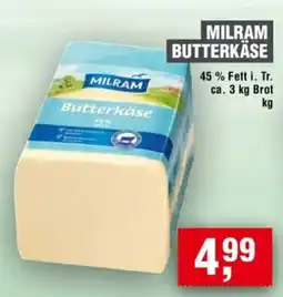 Handelshof MILRAM BUTTERKÄSE Angebot