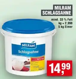 Handelshof MILRAM SCHLAGSAHNE Angebot