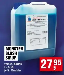 Handelshof MONSTER SLUSH SIRUP Angebot